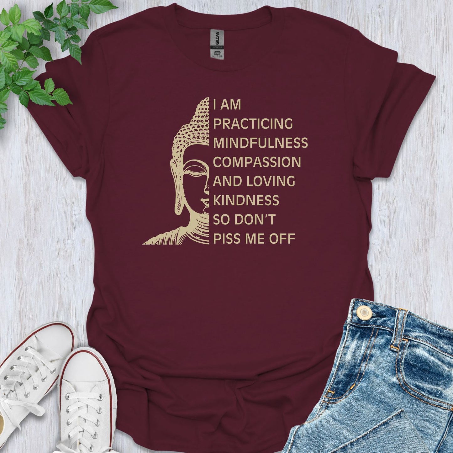 Funny Spiritual Buddha T-Shirt