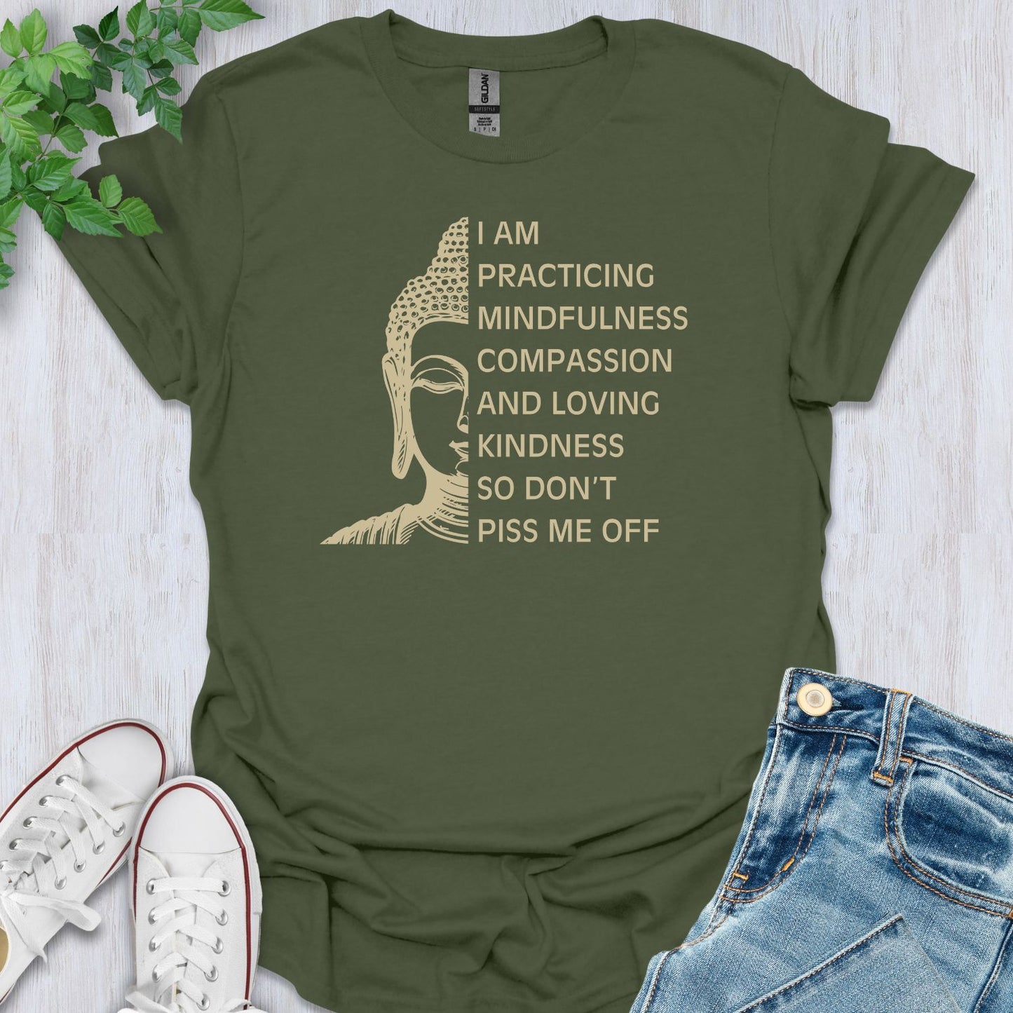 Funny Spiritual Buddha T-Shirt