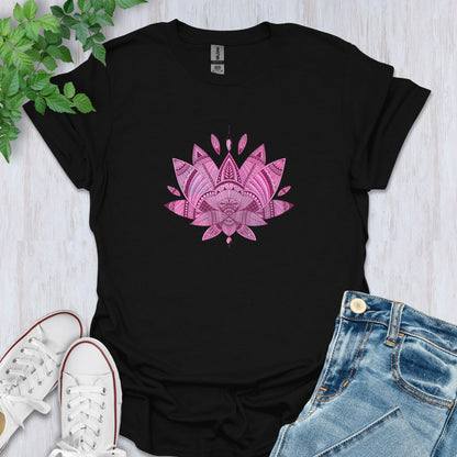 Mystical Lotus Bloom T-Shirt