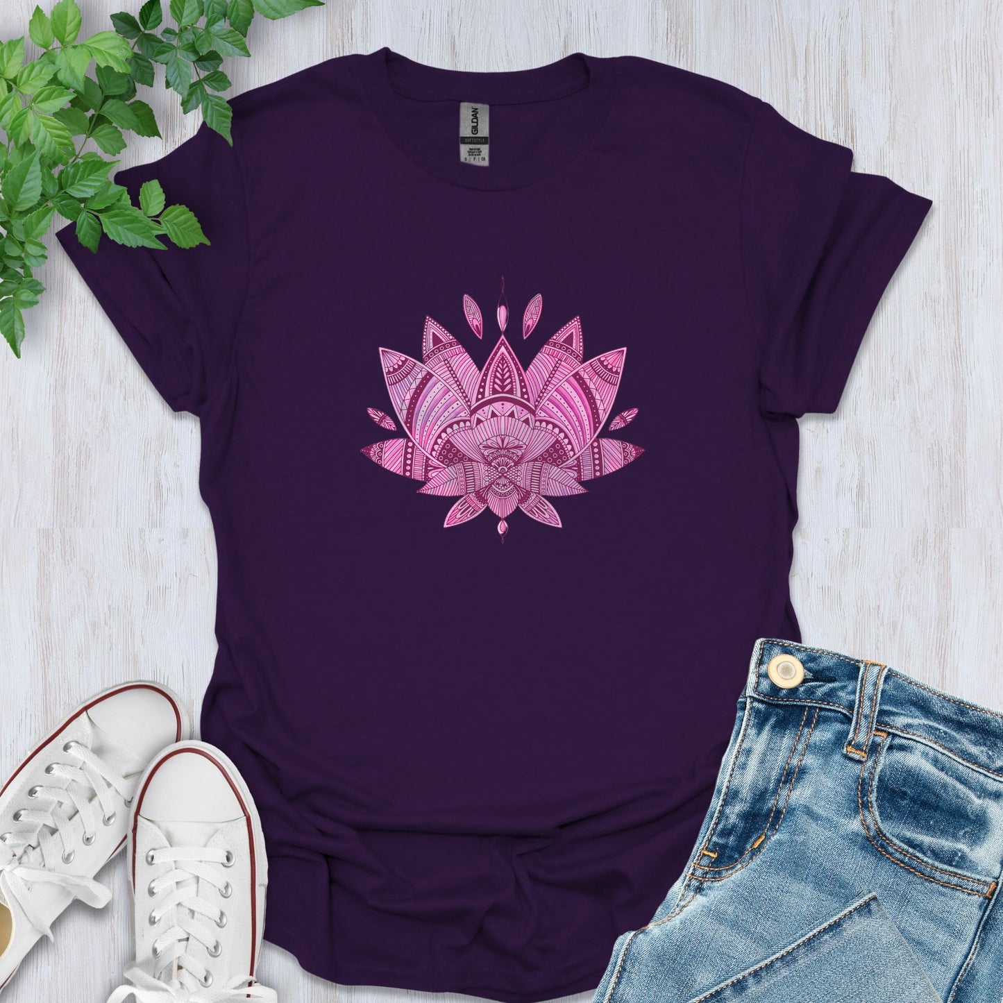 Mystical Lotus Bloom T-Shirt