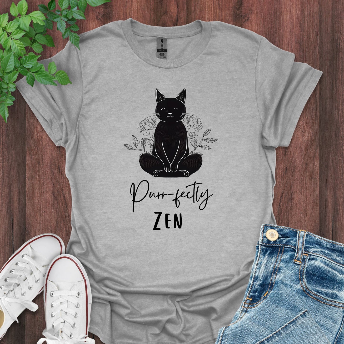 Purr-fectly Zen T-Shirt