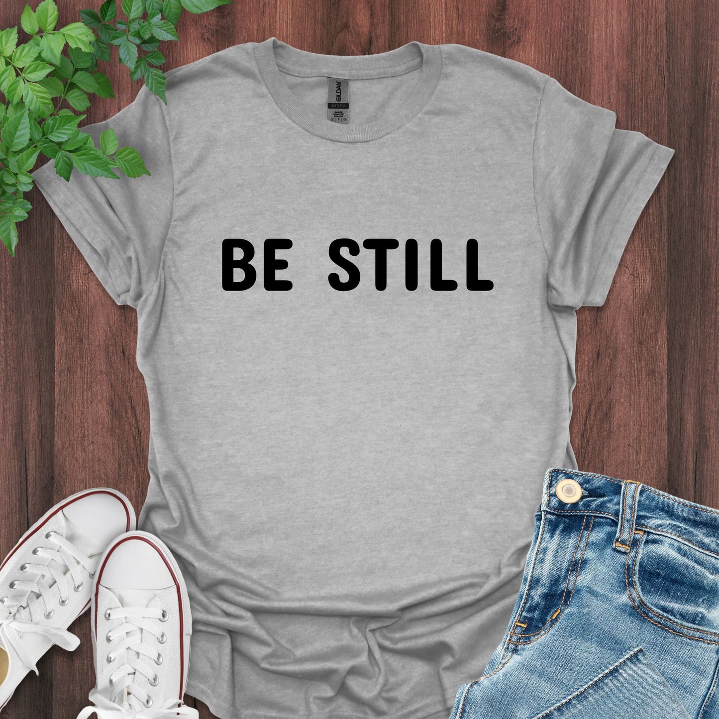 "Be Still" Mindfulness T-Shirt