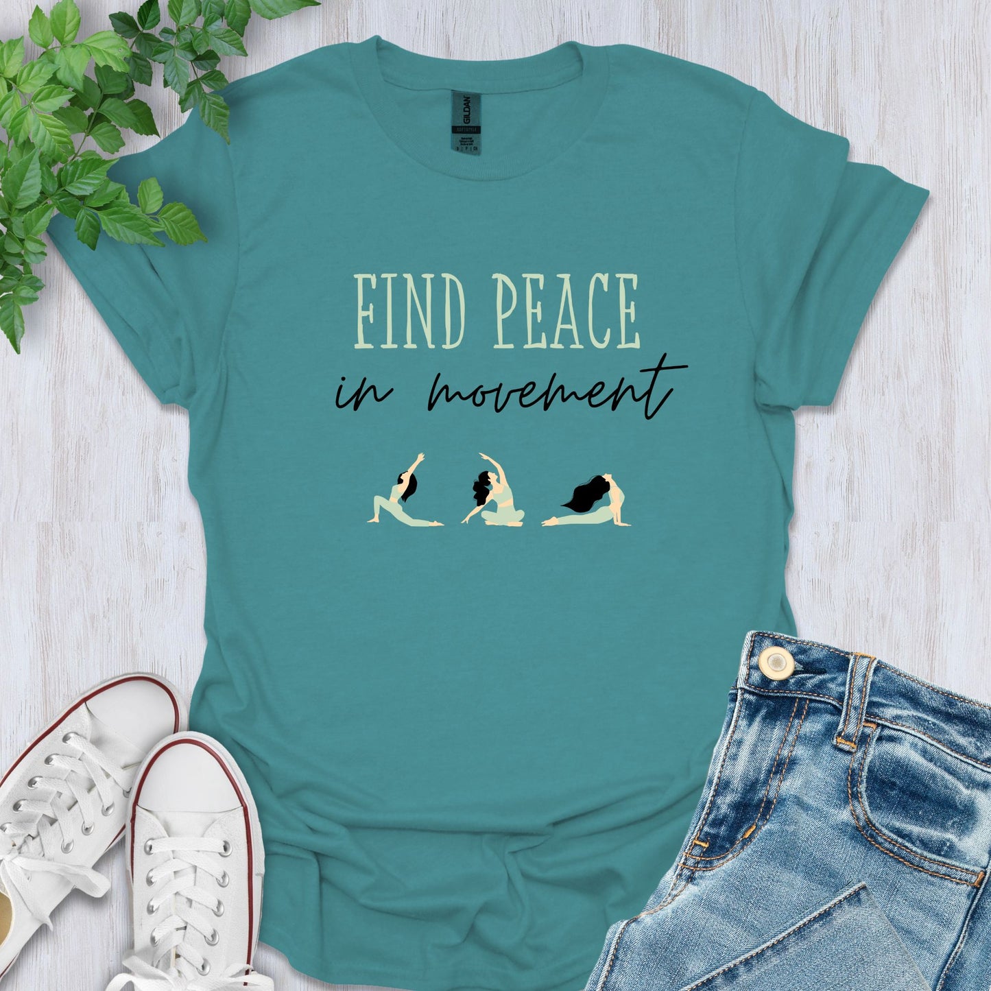 Find Peace in Movement T-Shirt