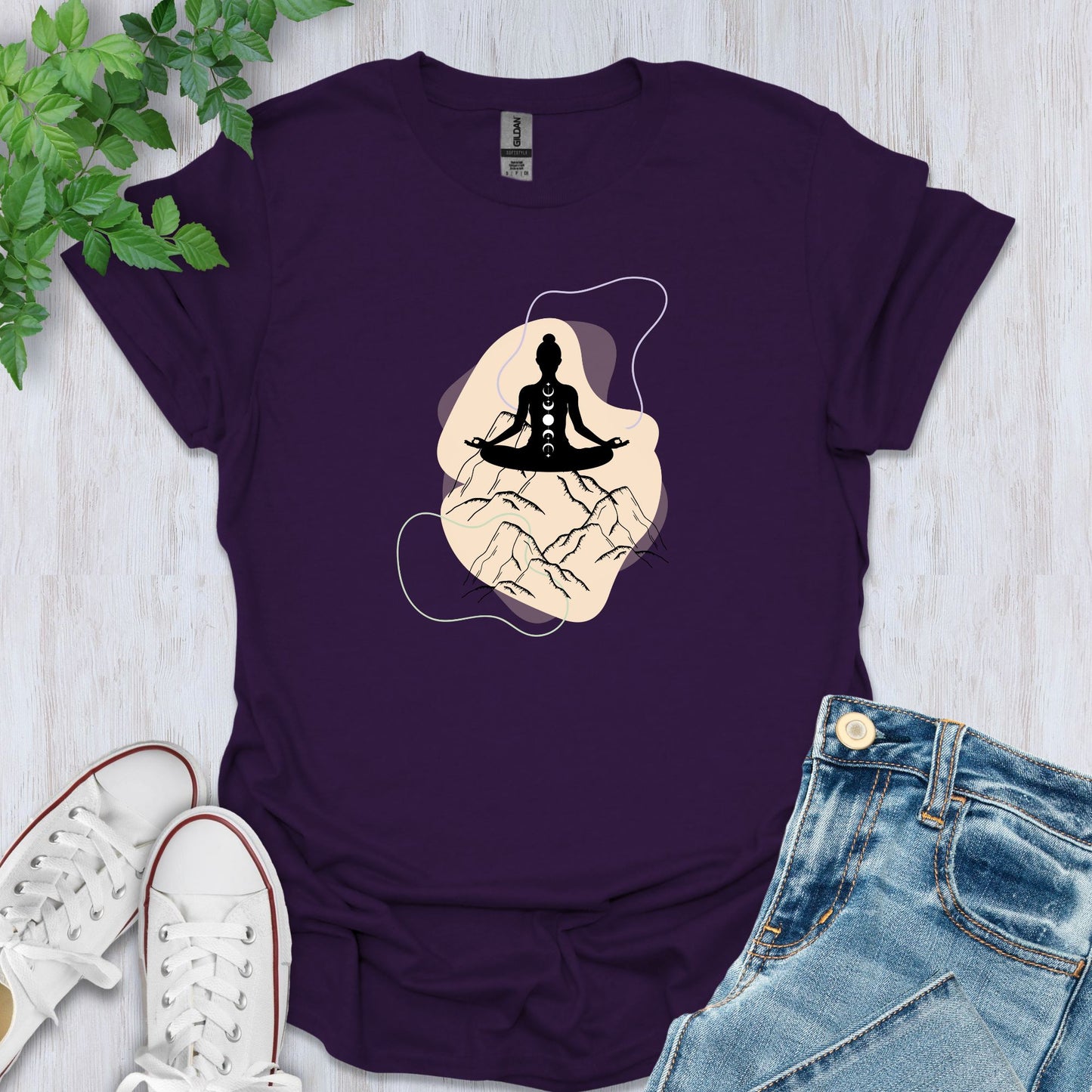 Mindfulness on Mountain Top T-Shirt