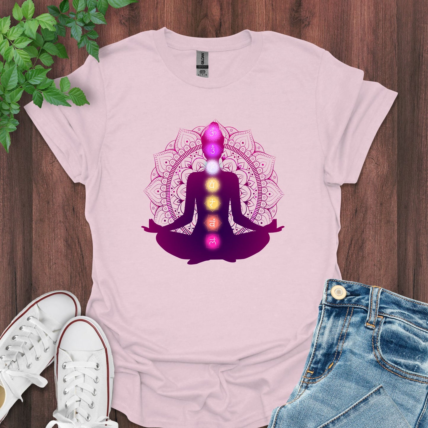 Radiant Chakra Meditation T-Shirt