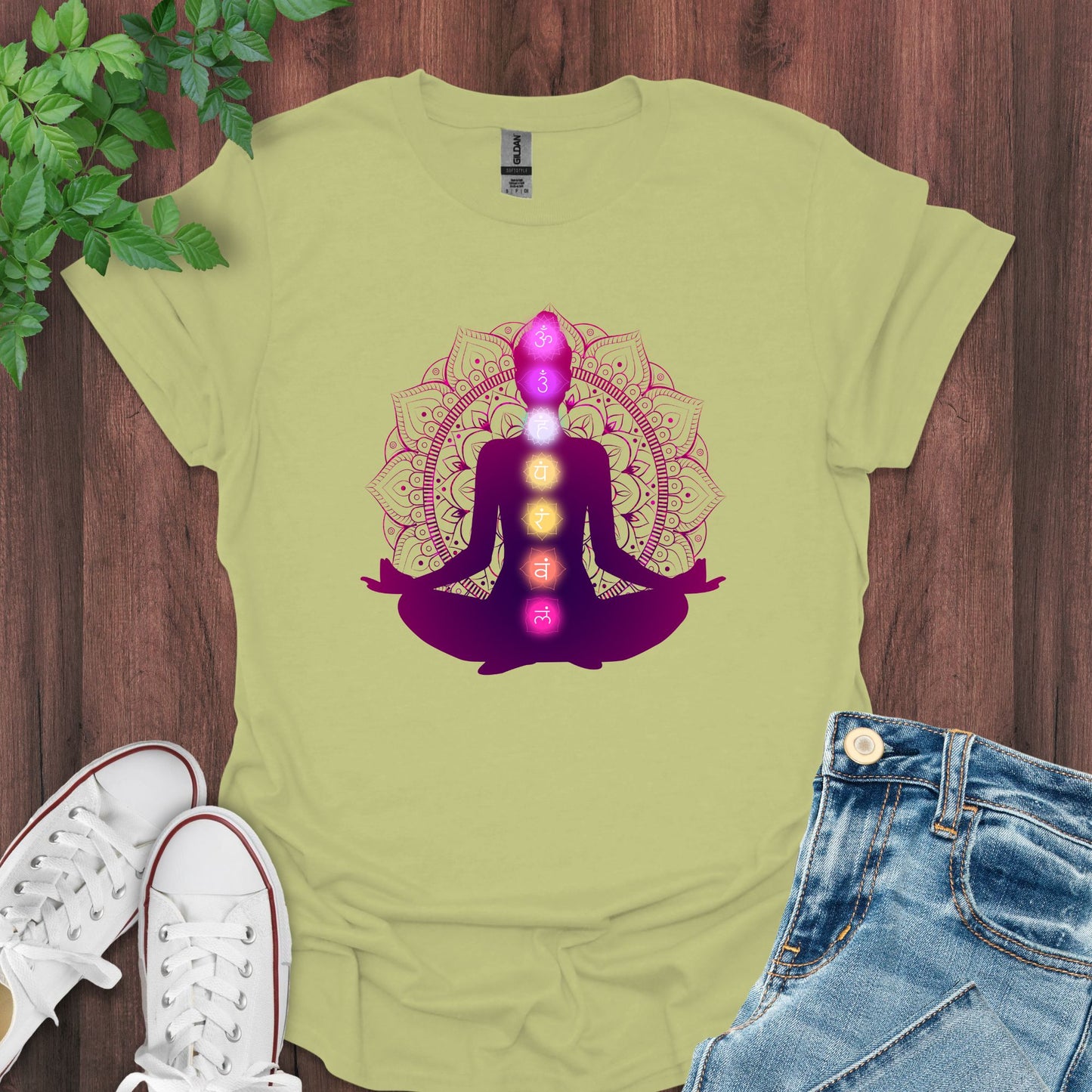 Radiant Chakra Meditation T-Shirt