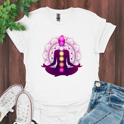 Radiant Chakra Meditation T-Shirt