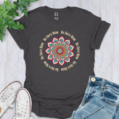 Be Here Now - Mandala Mix T-Shirt