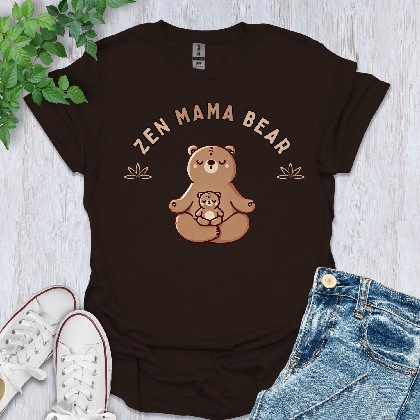 Zen Mama Bear T-Shirt