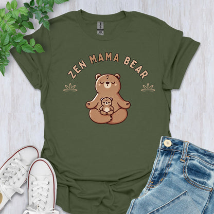 Zen Mama Bear T-Shirt