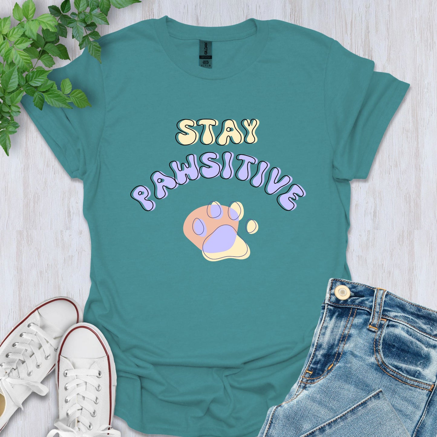 Pawsitive Vibes T-Shirt