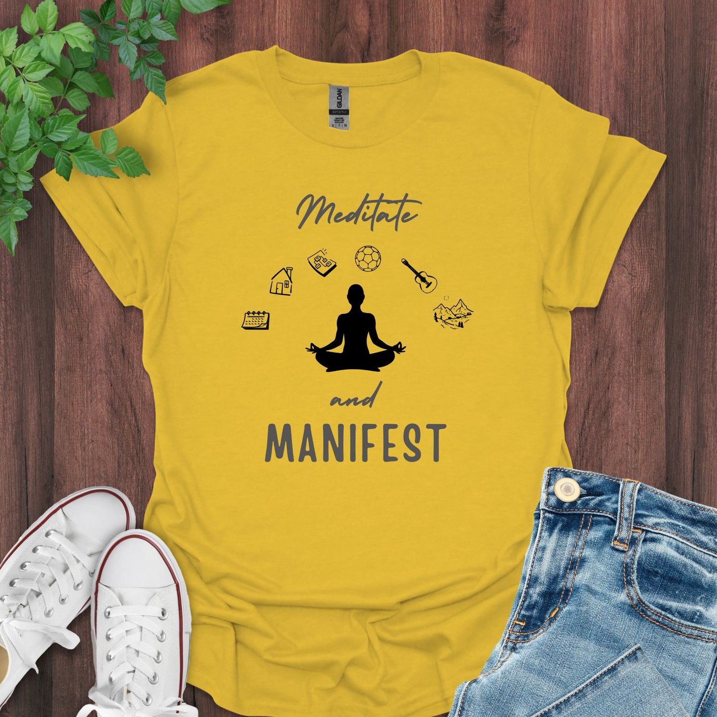 Meditate and Manifest T-Shirt