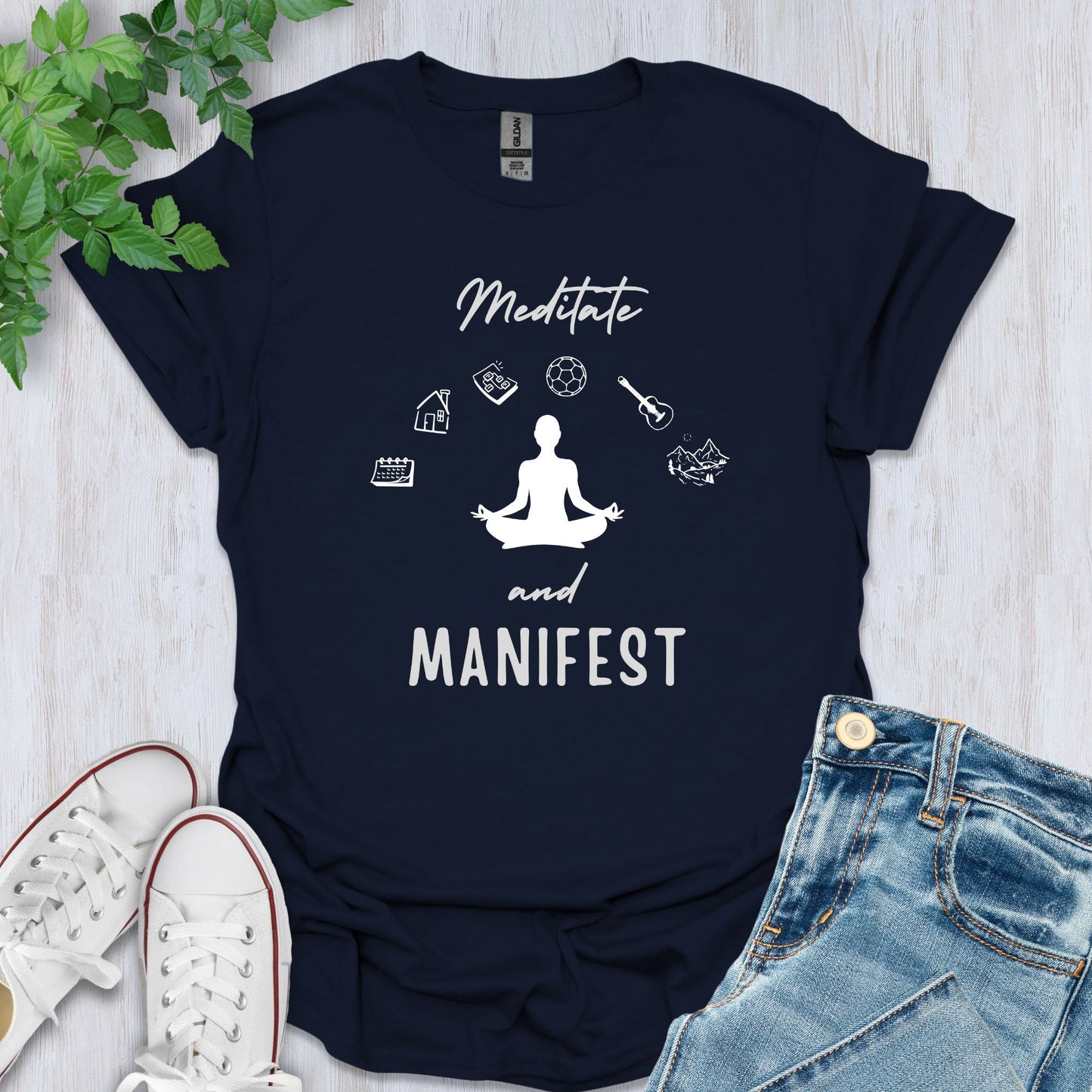 Meditate and Manifest T-Shirt